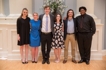 Performers for the 2018 Honors Recital