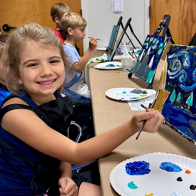 ART CAMP Girl Painting