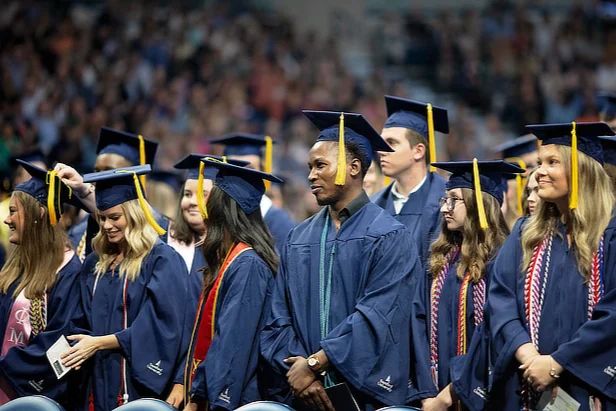 Graduates at Graduation