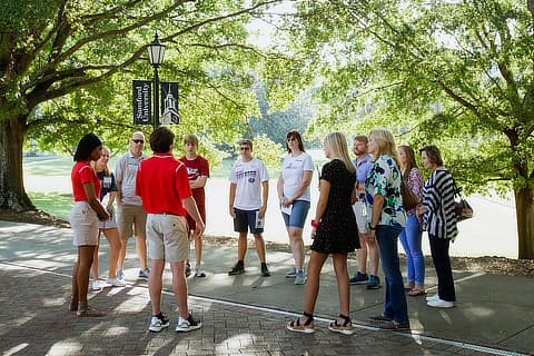 Campus Tour Group