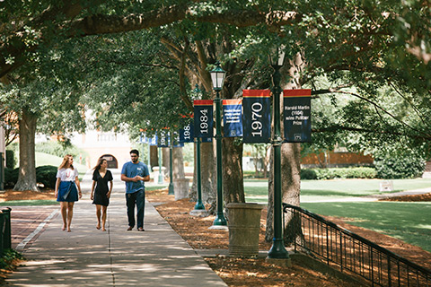 walking on the quad piece