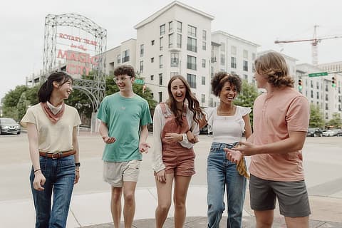 Students in Birmingham