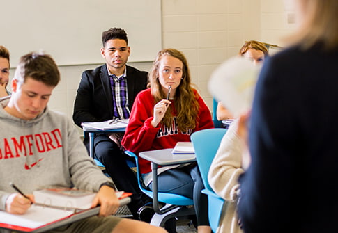 Samford Students Engaged in Classroom