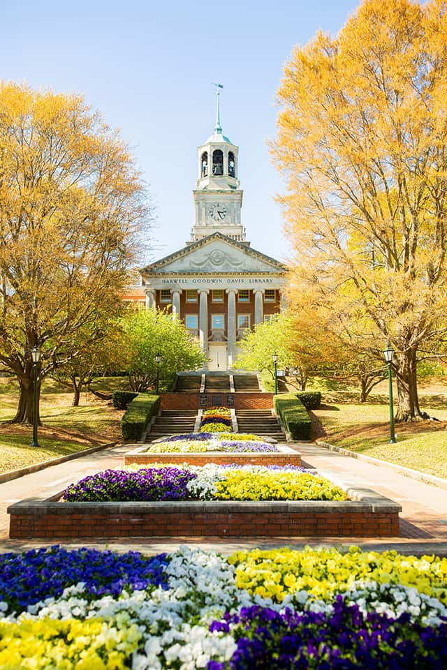 samford university schedule a tour