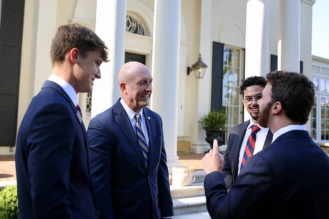 students with president