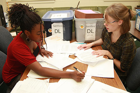 Students Conducting Debate Preparation