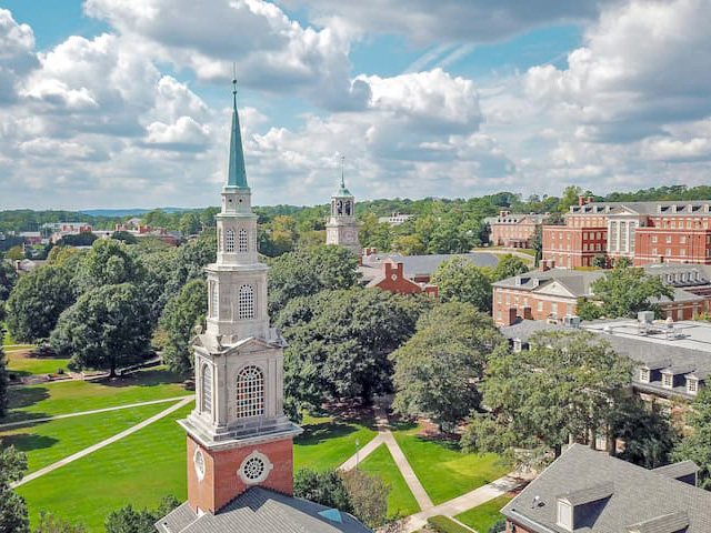 Samford drone shot