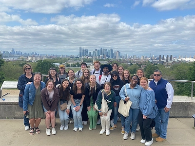 Samford students in London