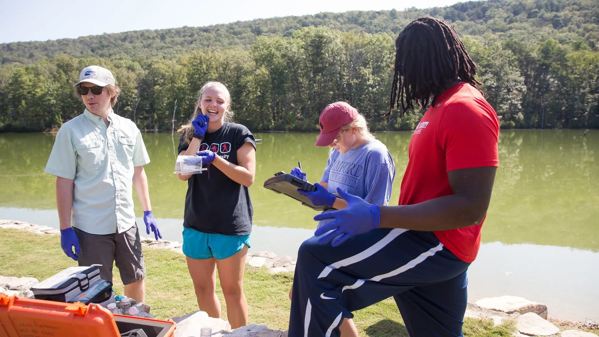 Marine Science Students