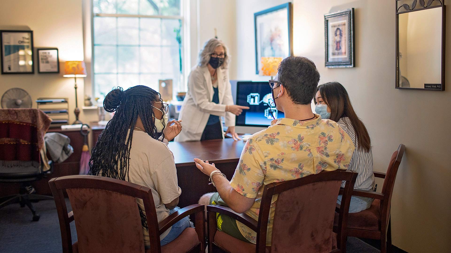 Psychology faculty student meeting