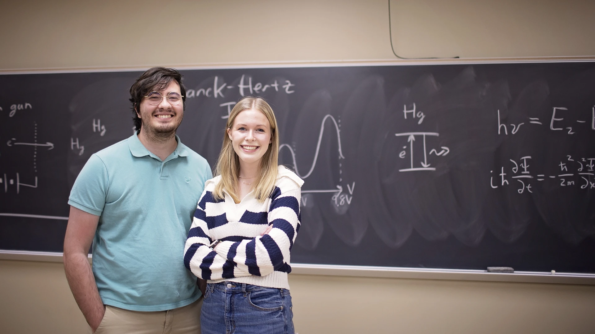 physics students
