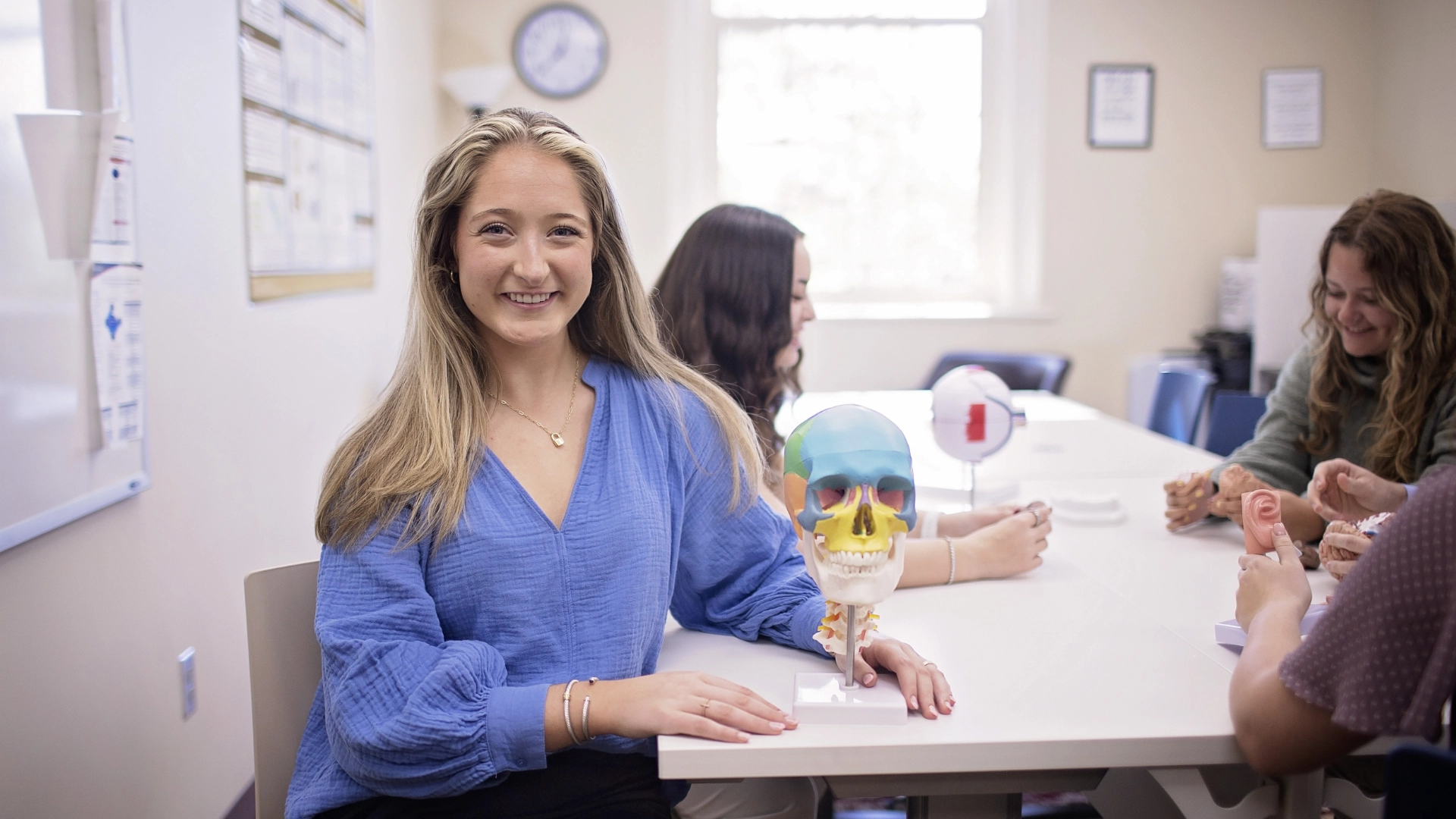 psychology student smiling