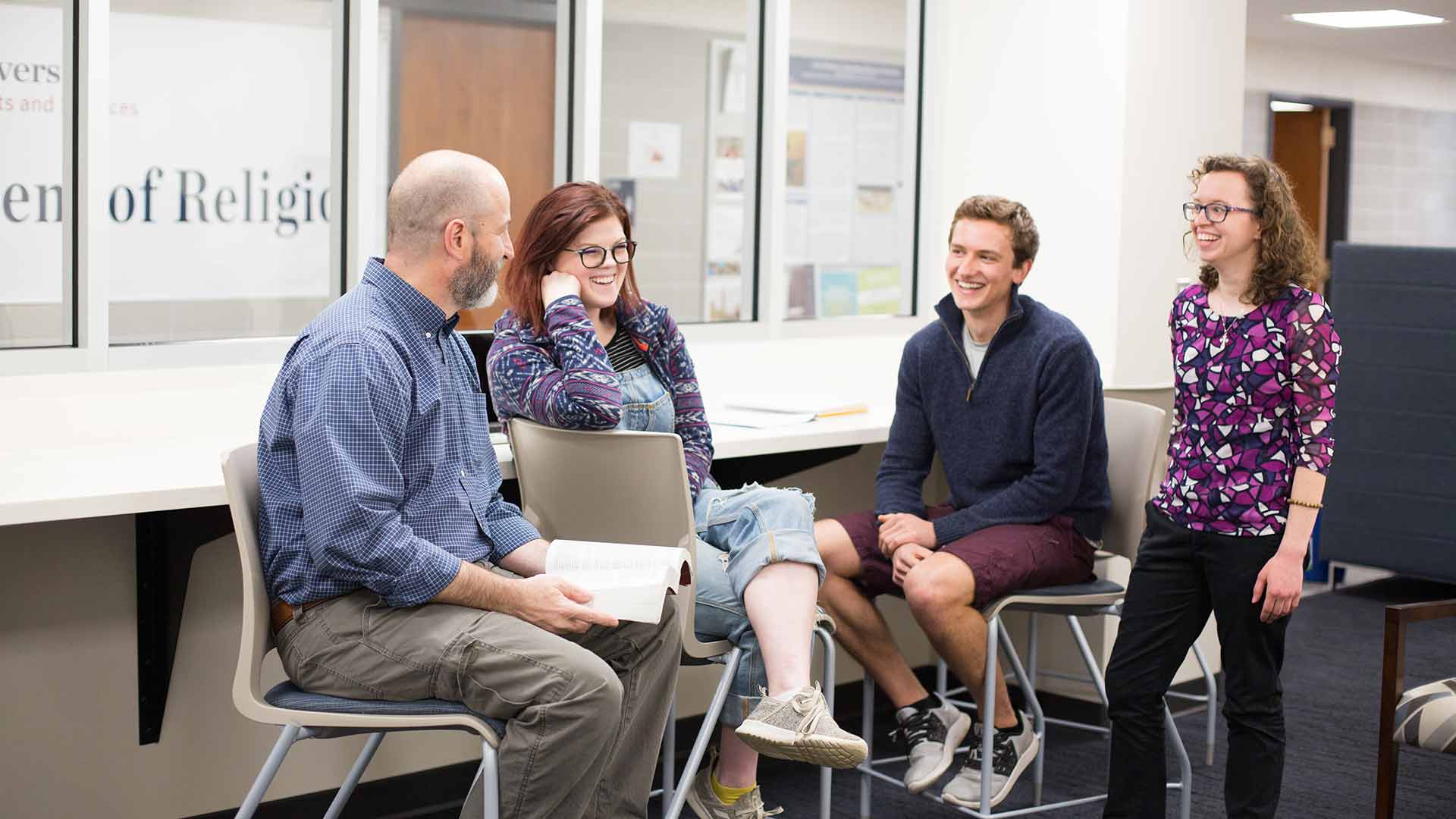 Group of People Discussing 