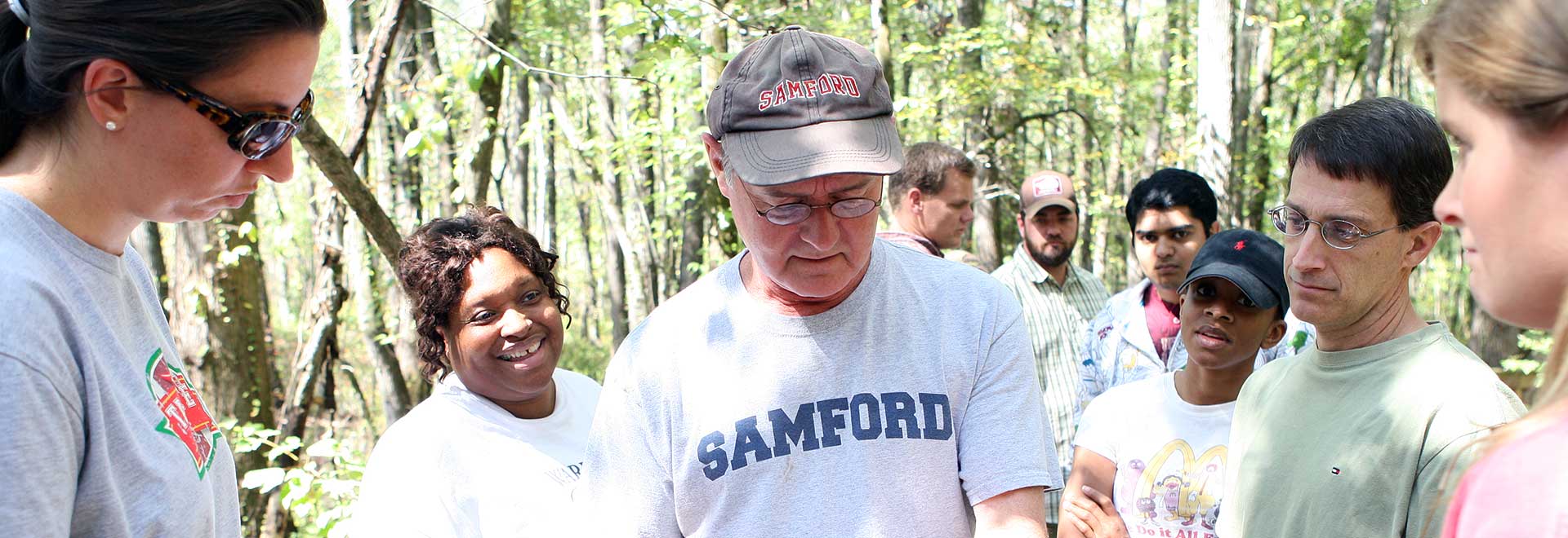 Environmental Management Students at Ebenezer Swamp