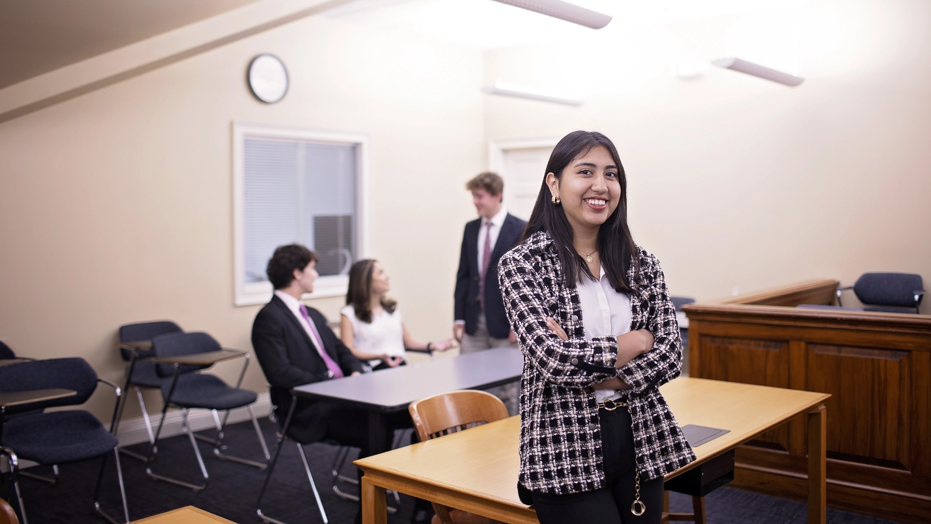 political science female student