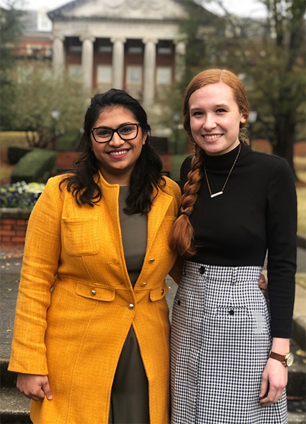 Anisha Nizar Ali and Gabriela Hoefer