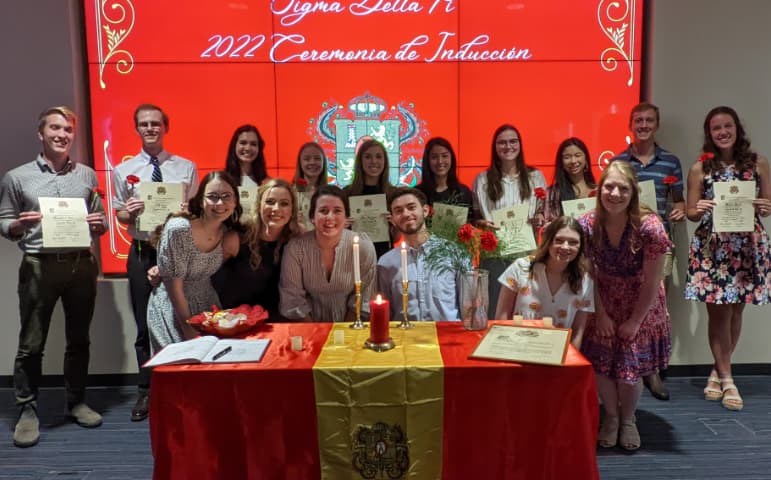 Sigma Delta Pi induction PXL 20220421 222818251