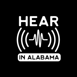 Hear in Alabama graphic