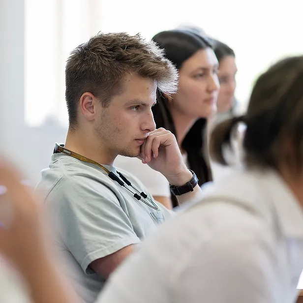 Male Student in Class