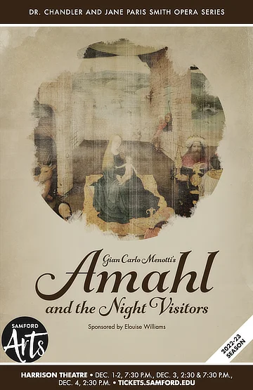 Amahl and the Night Visitors poster