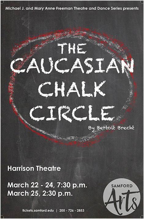 Caucasian Chalk Circle Poster