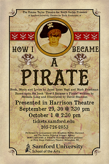 How I Became a Pirate Poster