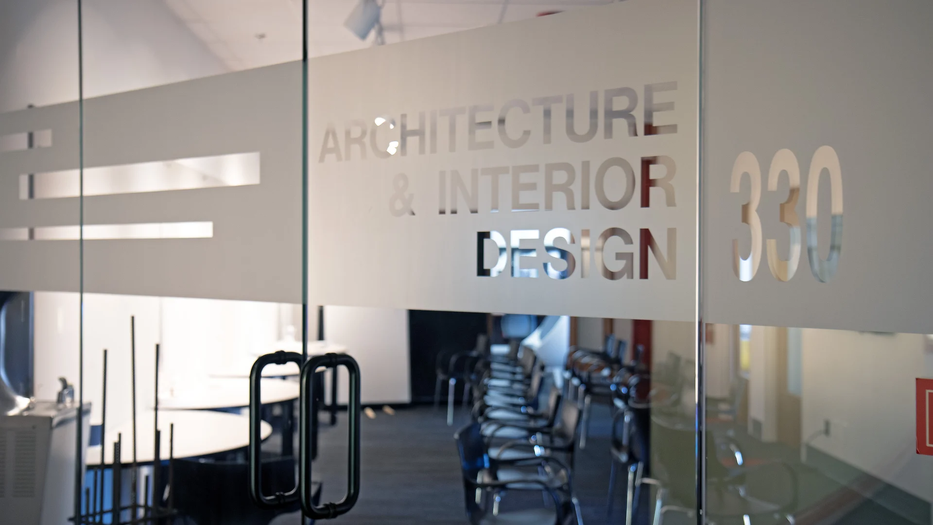 Architecture and Interior Design entrance