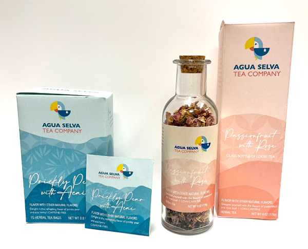 Agua Selva Tea Packaging