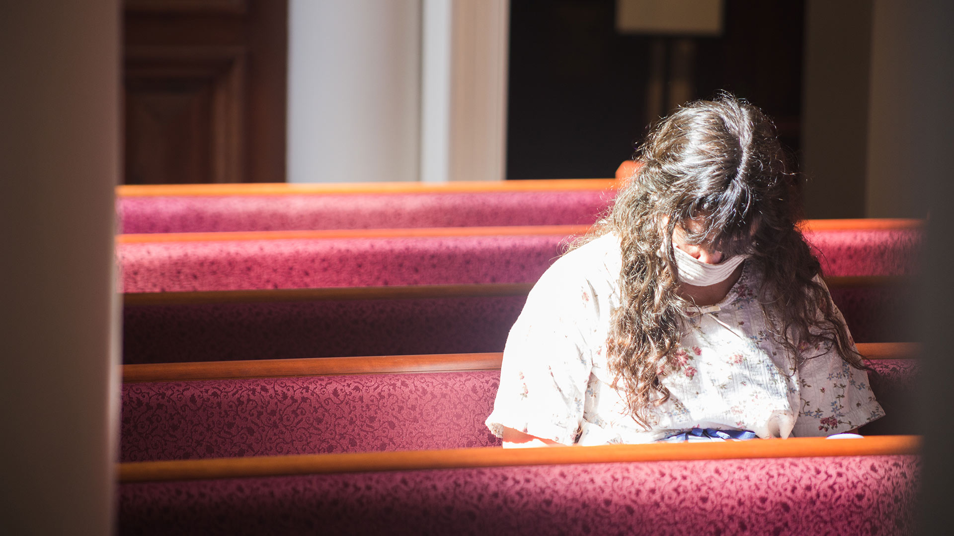 Student Praying