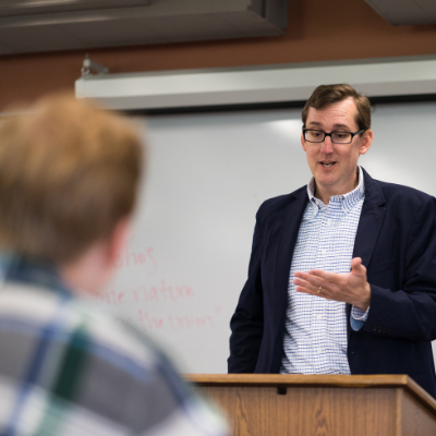 Professor Lecturing