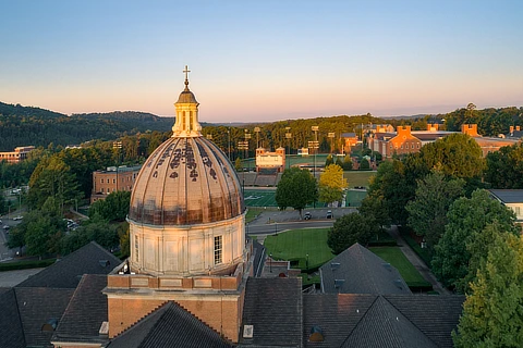 aerial shot of beeson