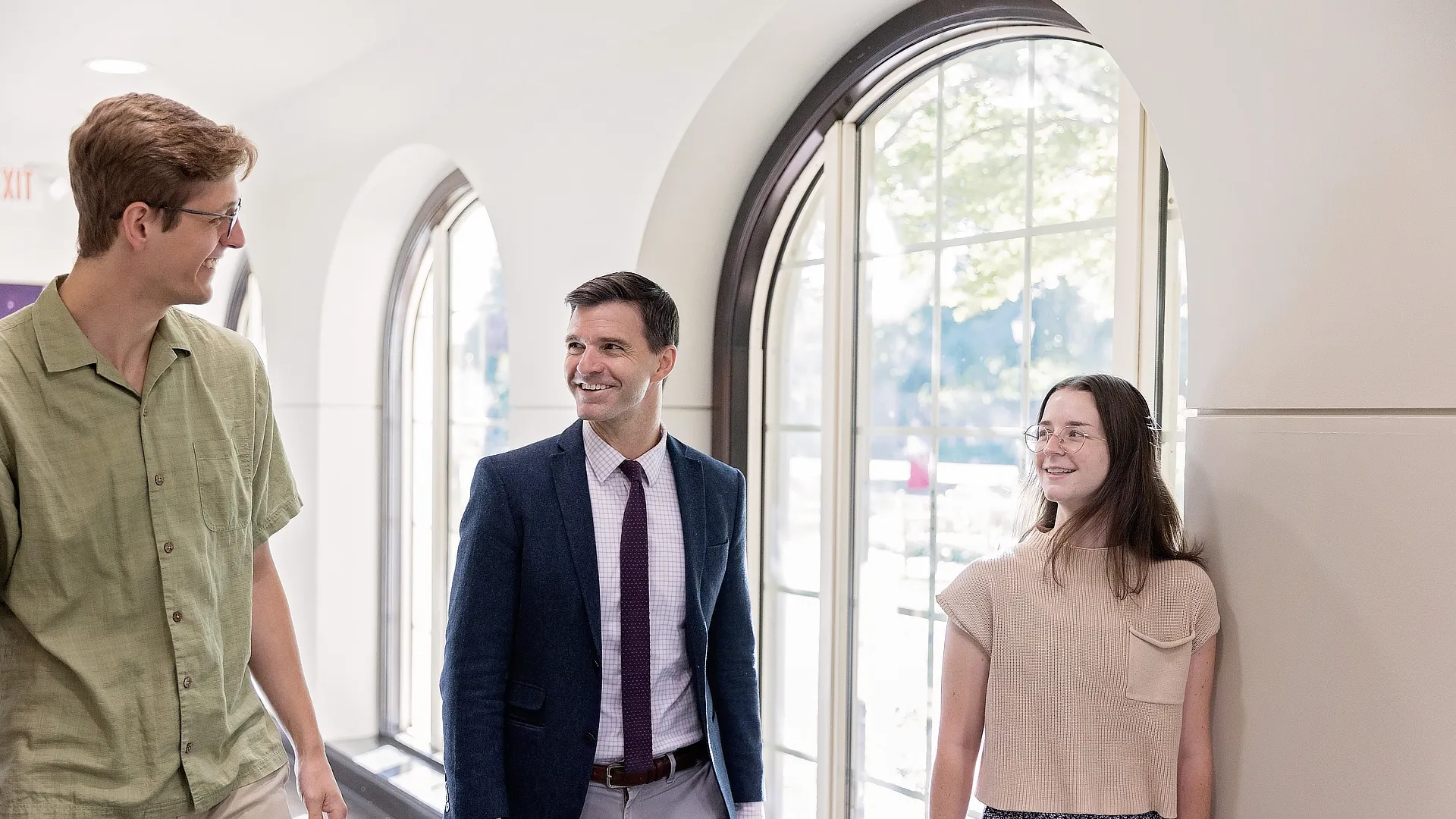 Anglican Students with the professor