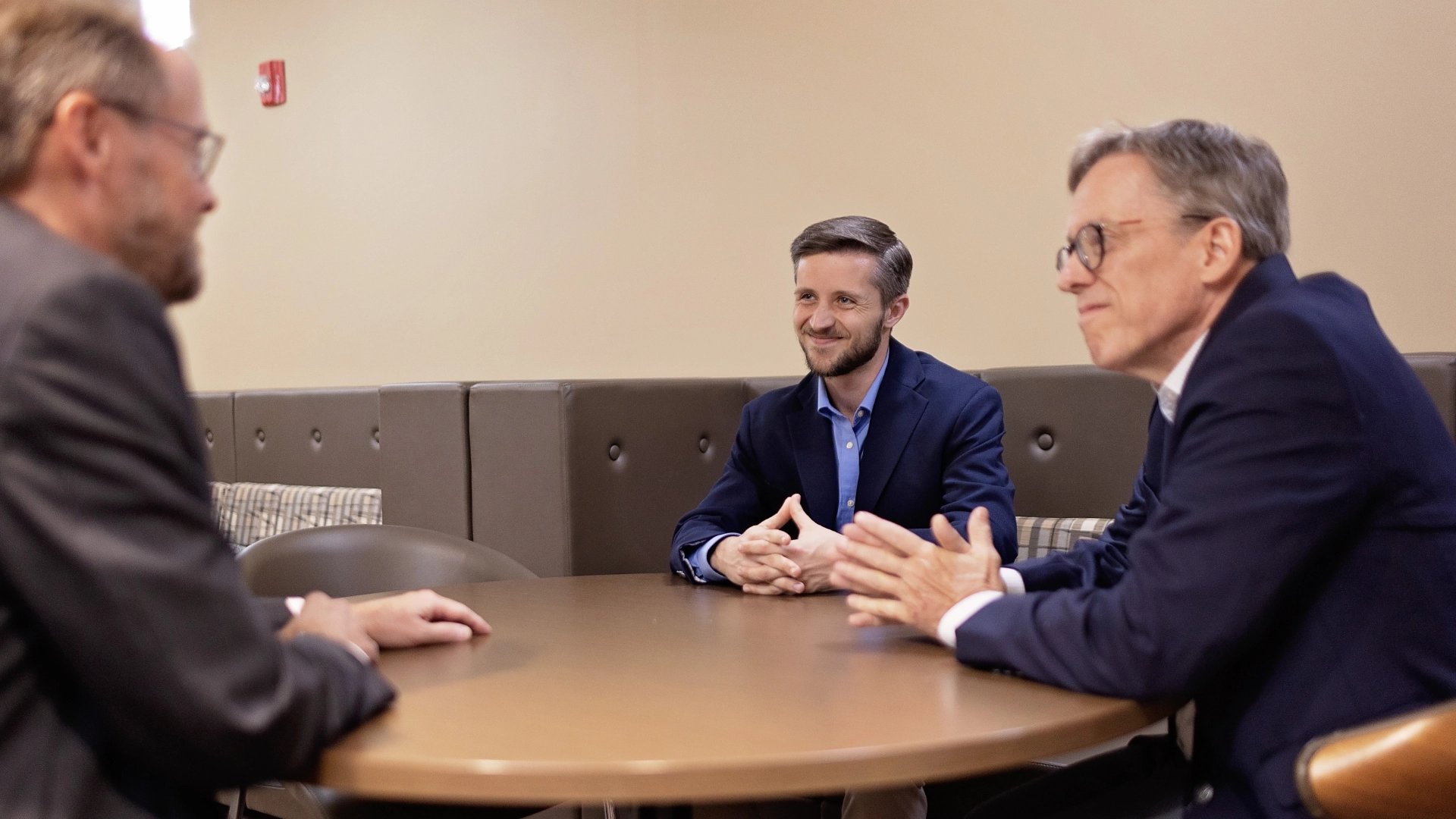 Theology professors in talks