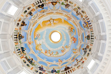 hodges chapel interior dome