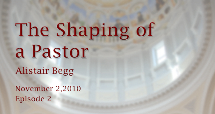 shaping of a pastor