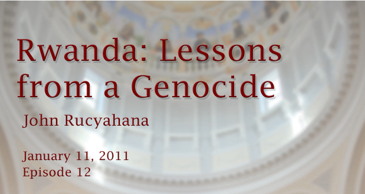 Rwanda lessons from a genocide