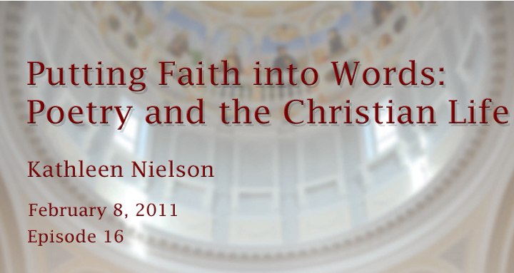 putting faith into words poetry and the Christian life