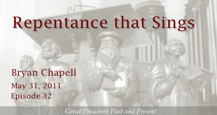 repentance that sings