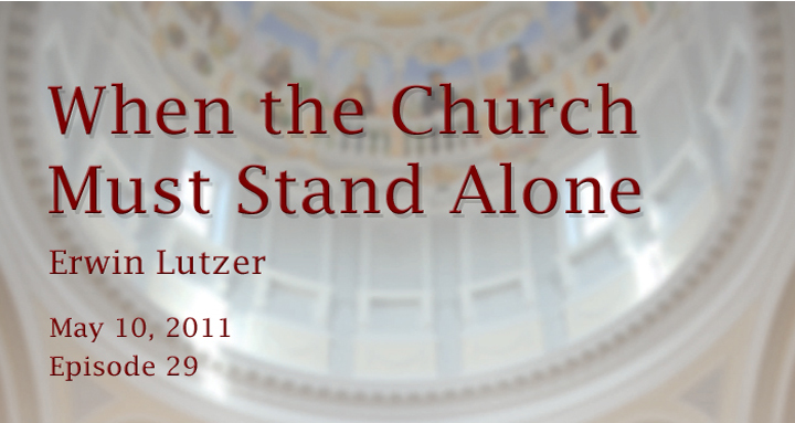 when the church must stand alone