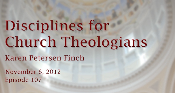 disciplines for church theologians