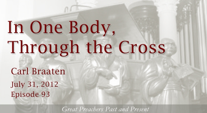 in one body through the cross