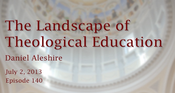 landscape of theological education