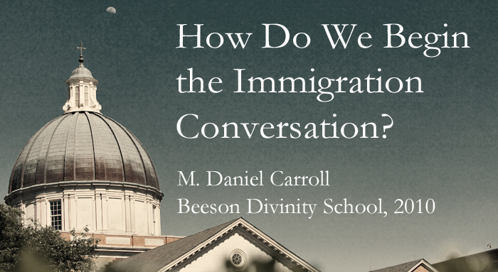 how do we begin the immigration conversation