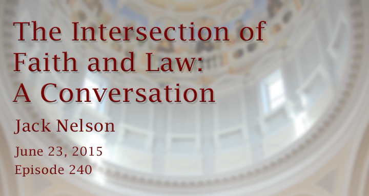 intersection of faith and law a conversation