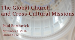 global church and cross cultural missions