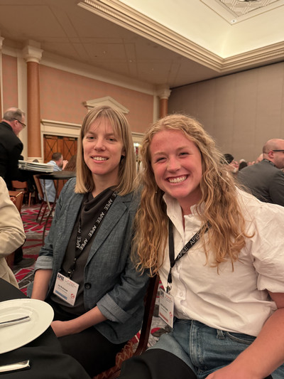 Anna Lynn Harms and Joy Buchanan