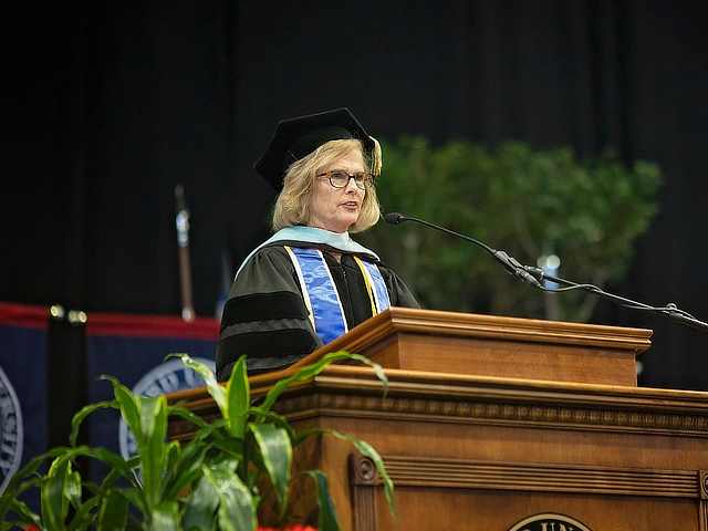 Barbara Cartledge at Graduation