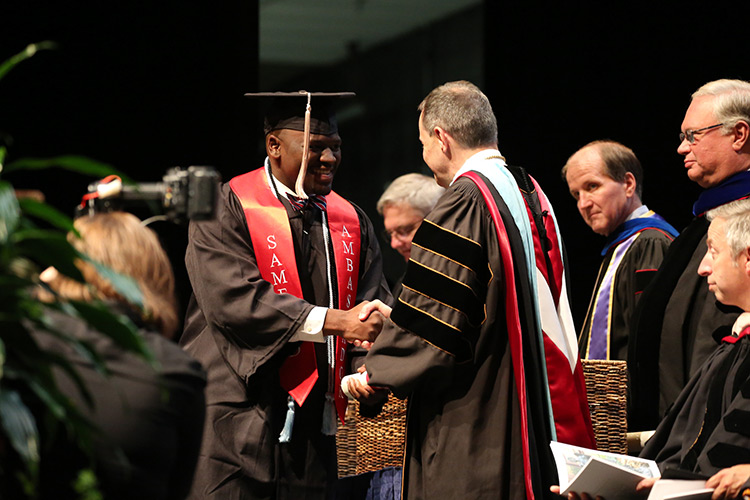 Brock Students at Graduation