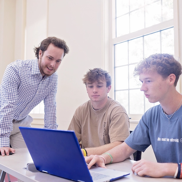 Students with Teacher