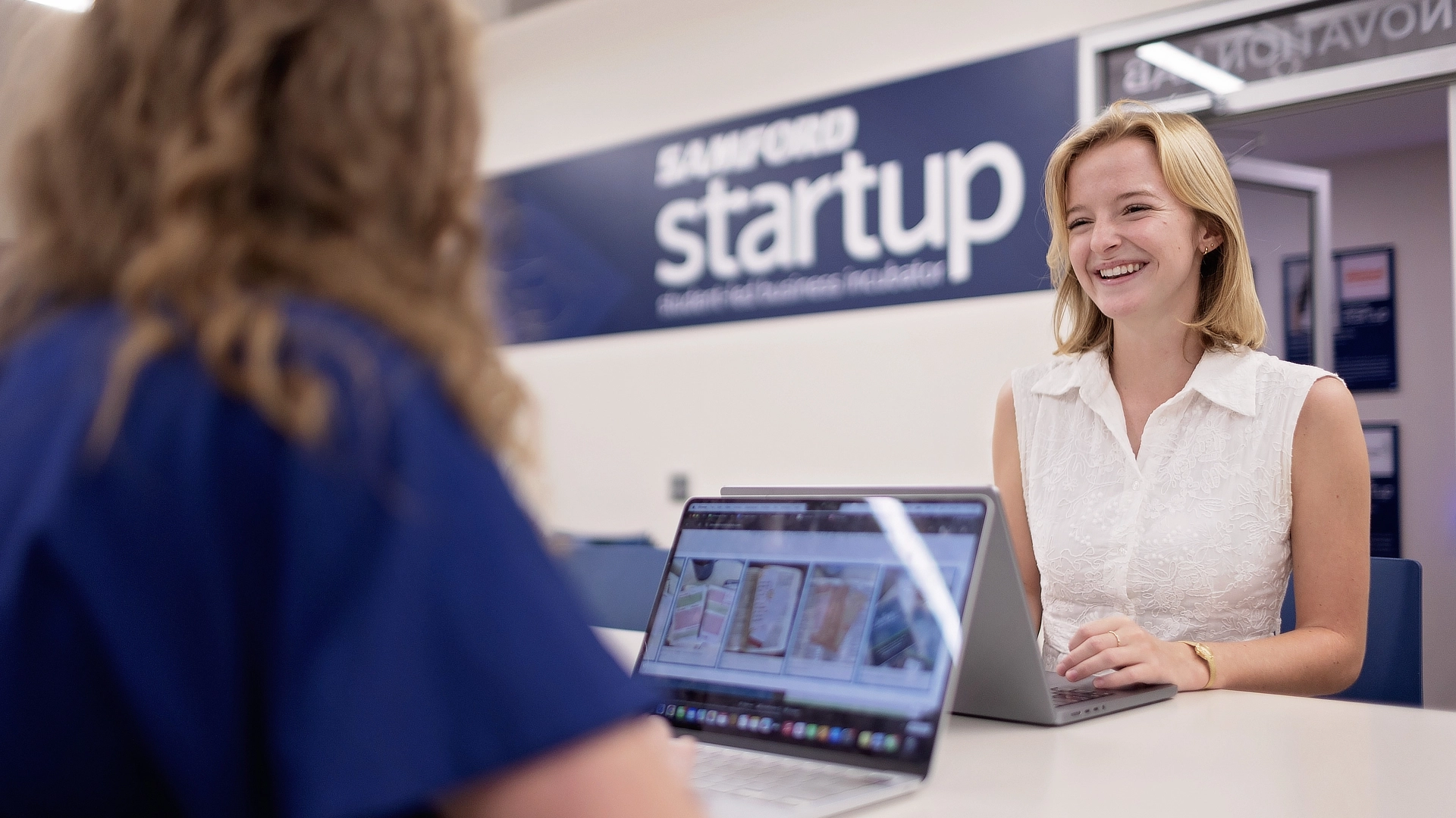 Business Giving Student